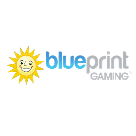 Blueprint Gaming logo, officiële softwareaanbieder bij VinciSpin Casino