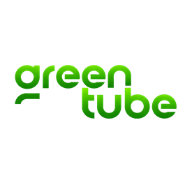 Greentube logo, Novomatic-groep slotaanbieder